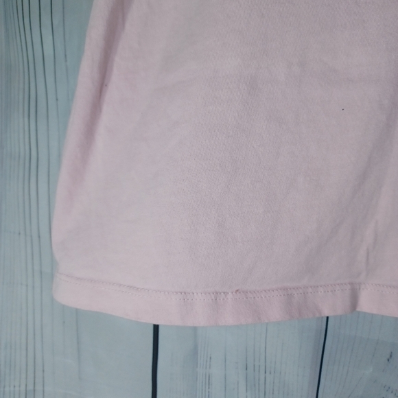 Zara soft pale Pink Boxy Relaxed T-shirt with Short Sleeves - Picture 7 of 12